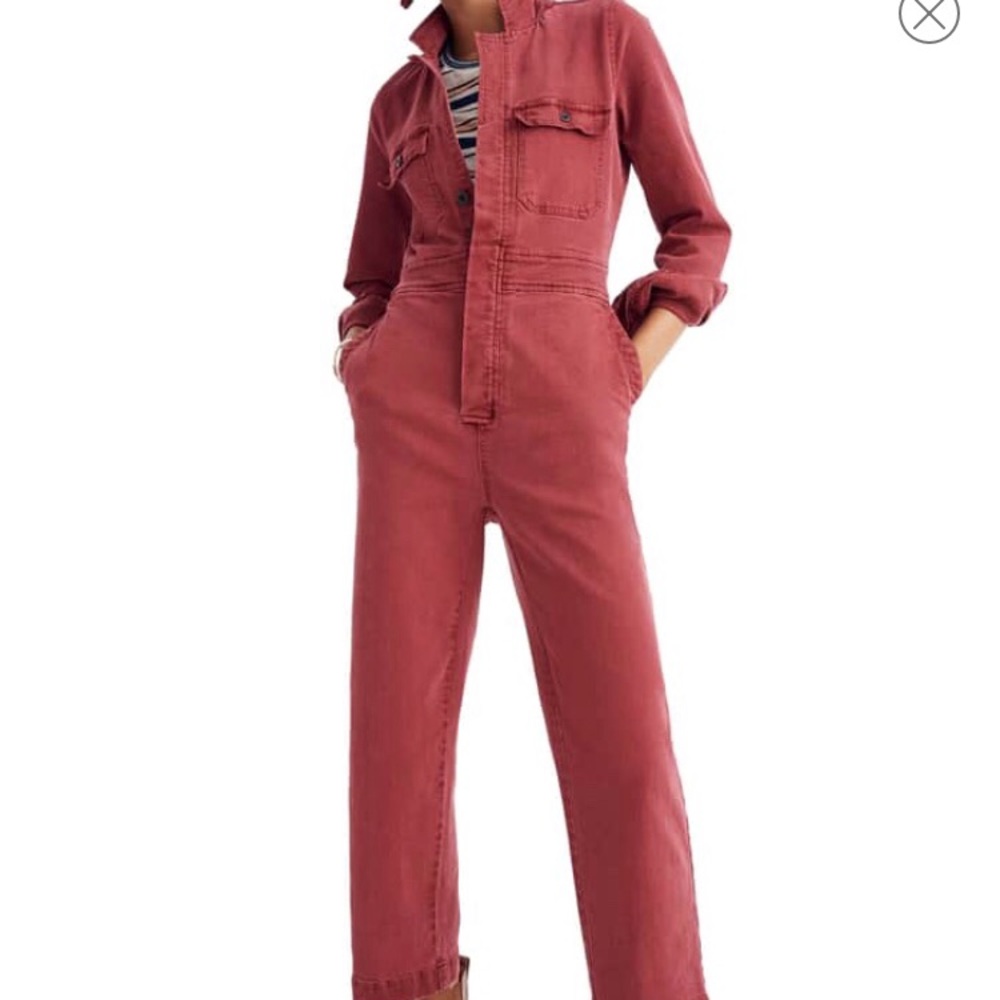 Madewell garment dyed jumpsuit - Picture 2 of 3